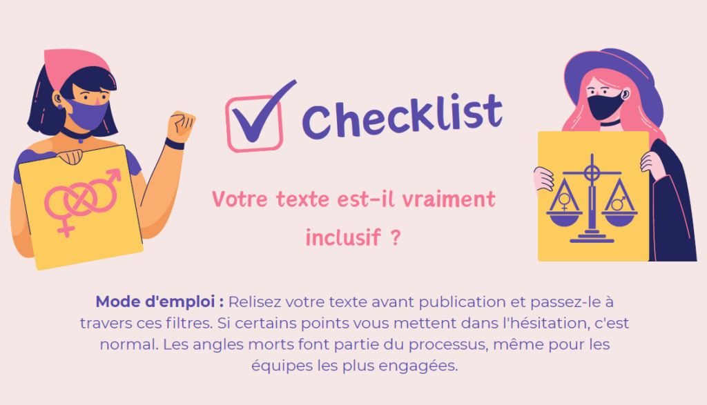 check list communication inclusif